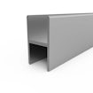 Aluminium H profiel EN AW 6060