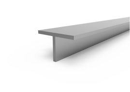 Aluminium T profiel EN AW 6060